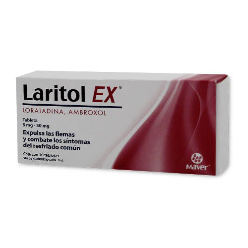 Laritol Ex 5/30mg Tab C/10